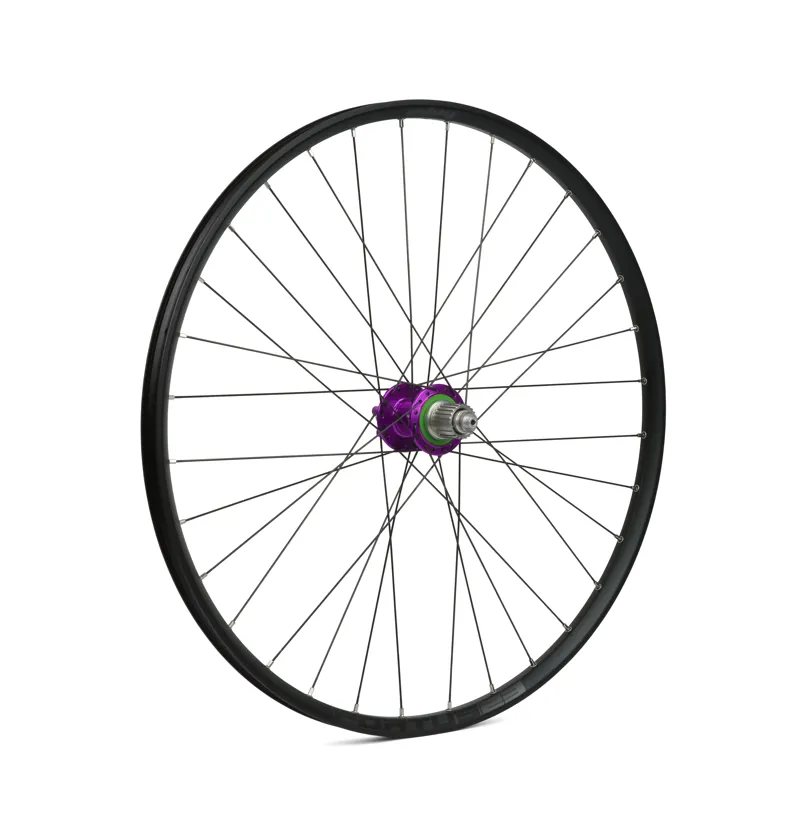 Hope Fortus 23W Pro 4 27.5 Front Wheel in Purple
