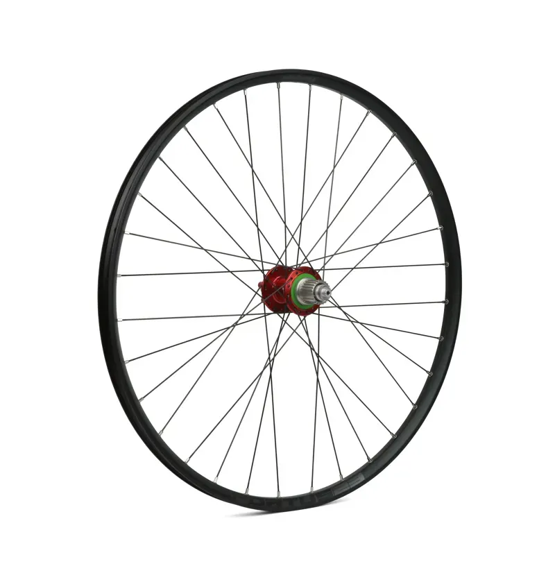 Hope Fortus 23W Pro 4 27.5 Front Wheel in Red