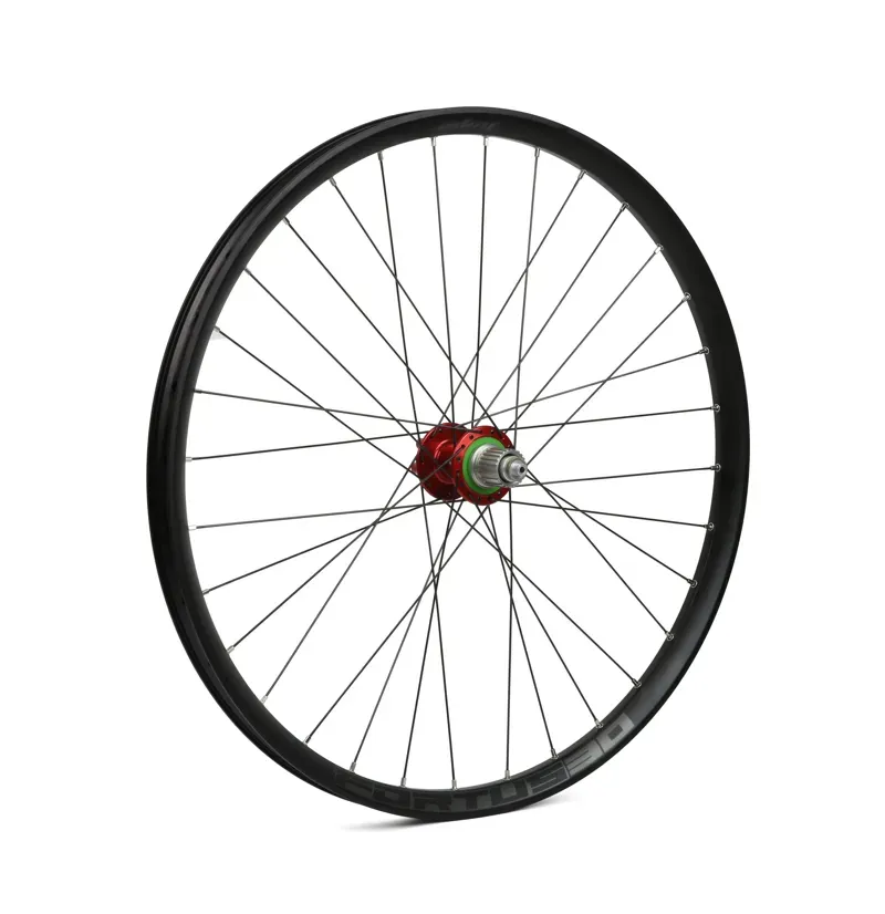 Hope Fortus 30W Pro 4 27.5 Front Wheel in Red