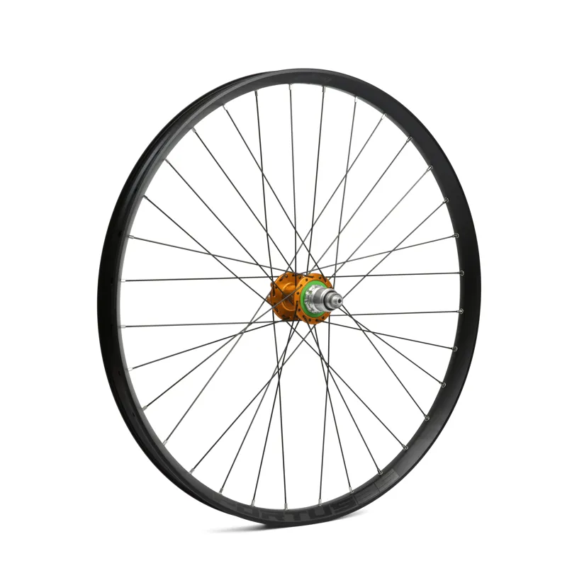Hope Fortus 35W Pro 4 27.5 Front Wheel in Orange