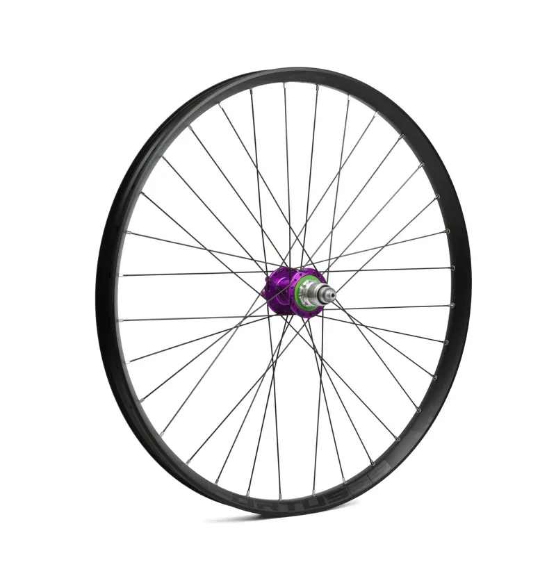 Hope Fortus 35W Pro 4 27.5 Front Wheel in Purple