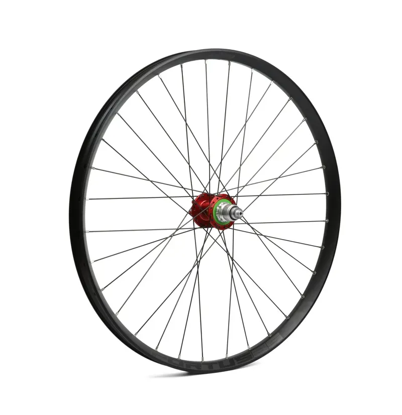 Hope Fortus 35W Pro 4 27.5 Front Wheel in Red