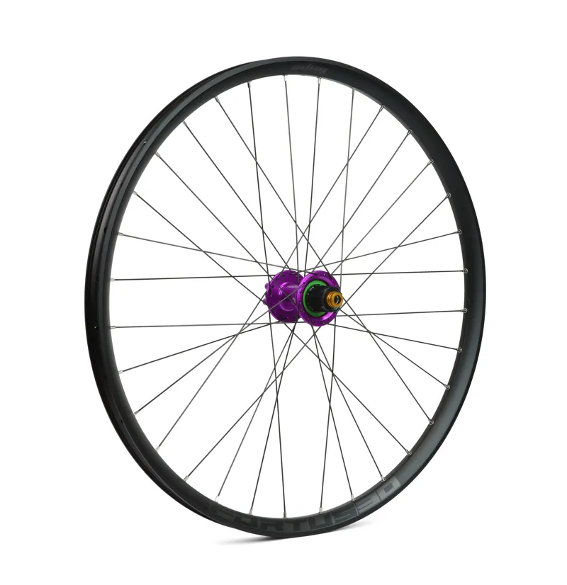 Hope Pro 4 DH 29ER Fortus 30W 150mm Rear Wheel in Purple