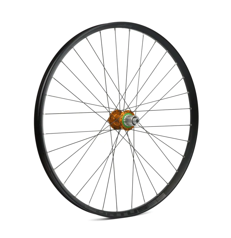 Hope Fortus Pro 4 27.5-inch 30W Single Speed Rear Wheel in Orange