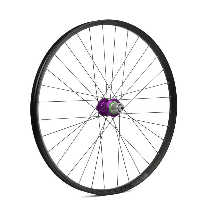 Hope Fortus Pro 4 27.5-inch 26W Single Speed Rear Wheel in Purple