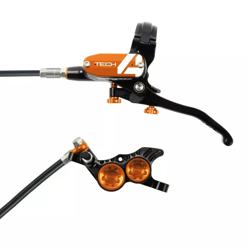 Tech 4 V4 - No Rotor - Black/Orange