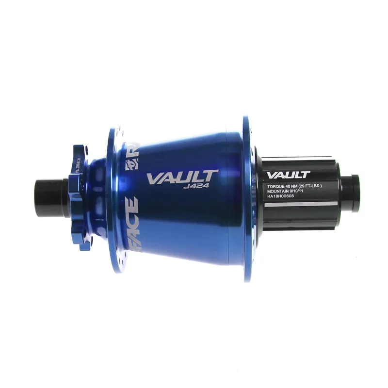 Race Face Vault J Bend Hub in Blue