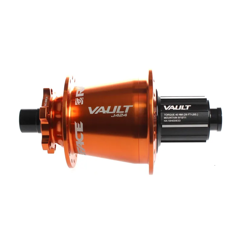Race Face Vault J Bend Hub in Orange