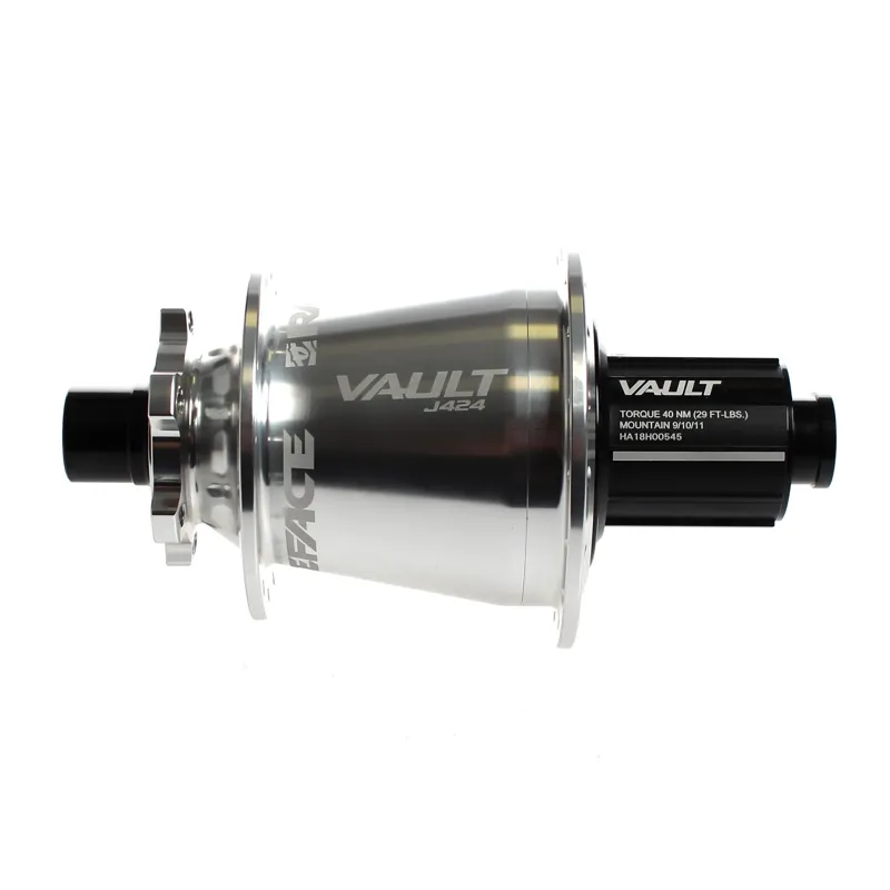 Race Face Vault J Bend Hub in Silver