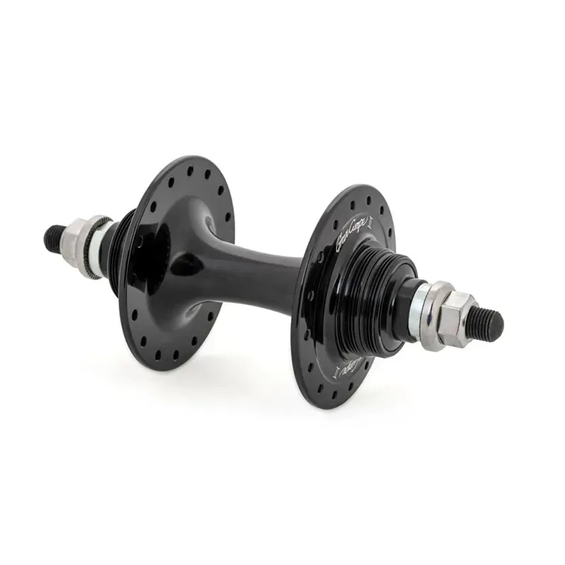 Dia-Compe Gran Compe II Fixed Rear Track Hub in Black-1