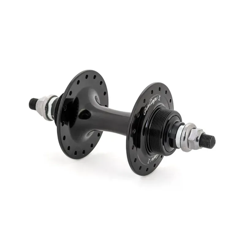 Dia-Compe Gran Compe II 32-hole Fixed/Free Hub in Black