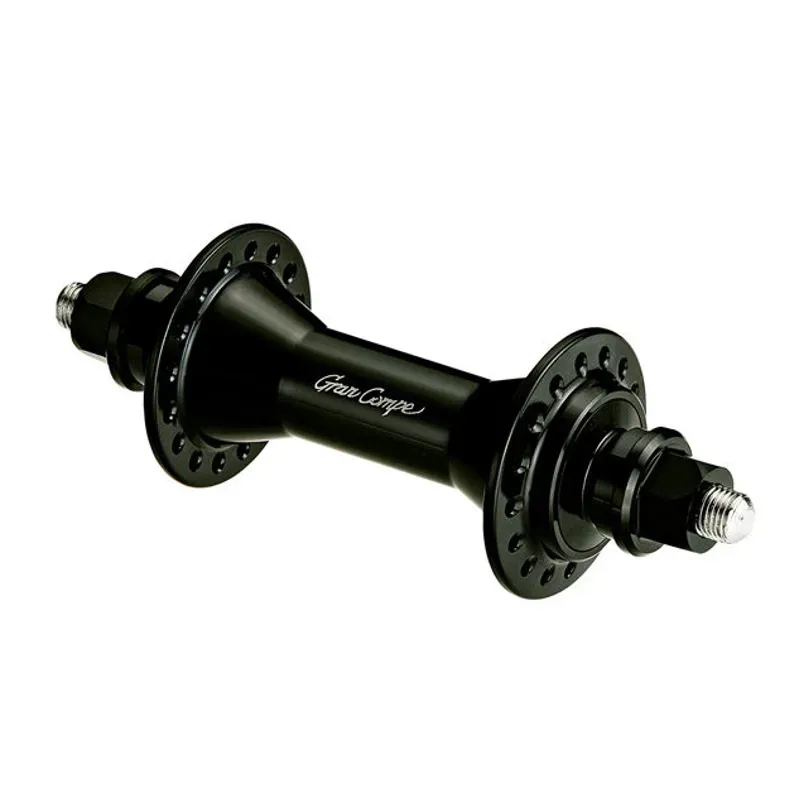 Dia-Compe Gran Compe SF 32-hole Front Track Hub in Black