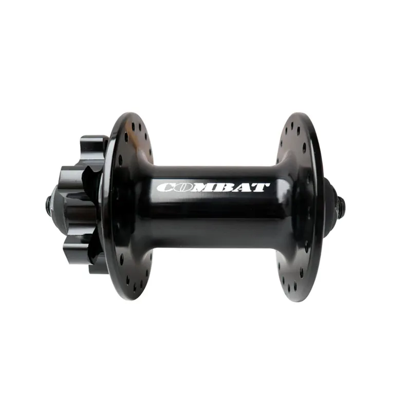 Halo Combat 36h Front Disc Hub in Black