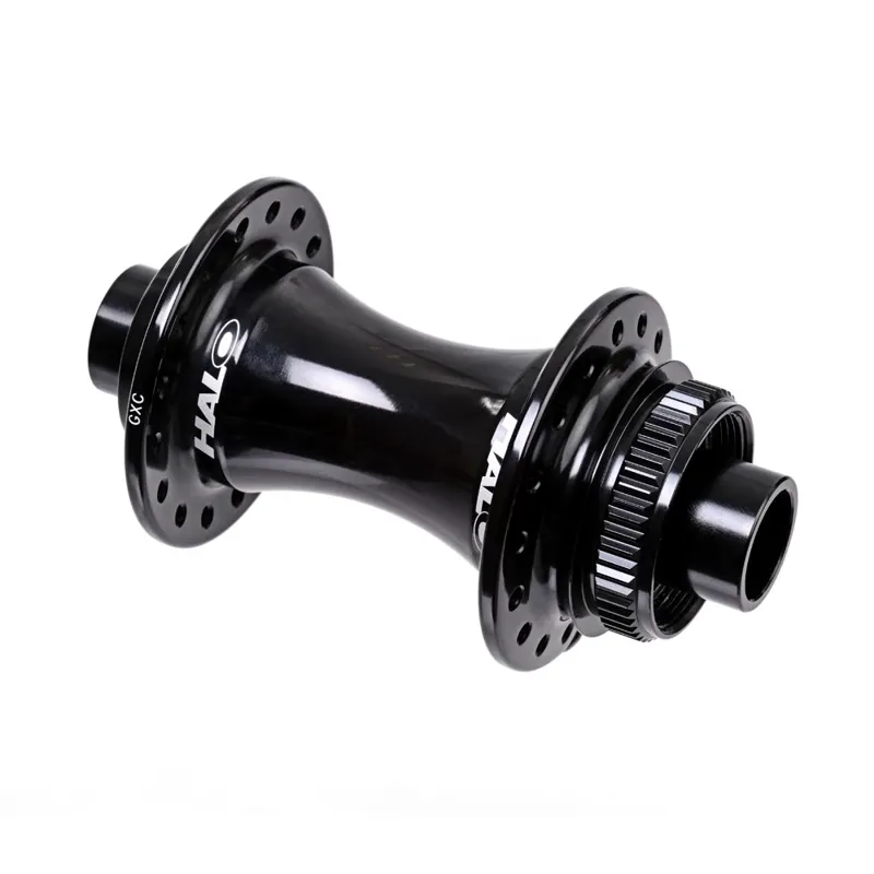 Halo GXC Front Hub in Black -1