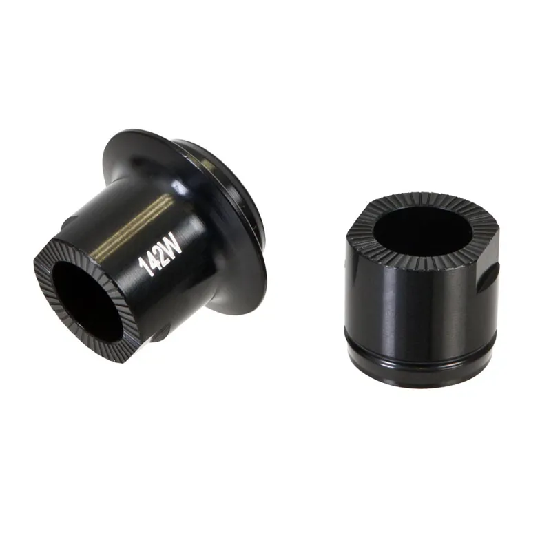 Halo MT and Fat 6-drive Rear Hub 12x142mm End Cap Spares in Black 
