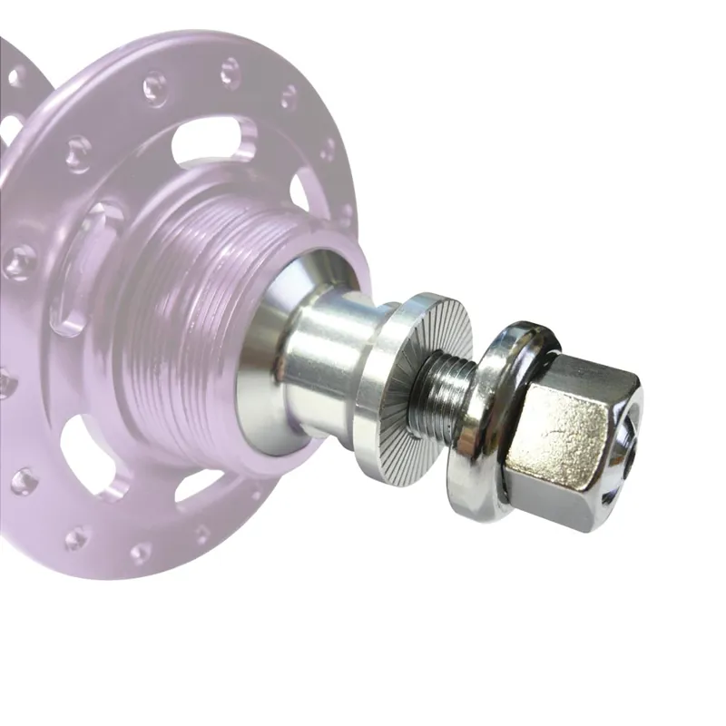 Halo TK Hub 185 x M10 130mm Conversion Kit in Silver