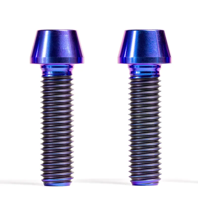 Halo DJD and MT Supadrive SS Titanium Bolts in Purple