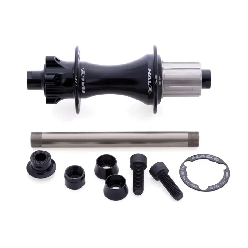 Halo Fat 6Drive 170 Cr-Mo Rear Hub in Black