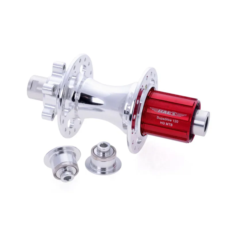 Halo MT Supadrive 32-hole Quick Release Rear Hub in Silver