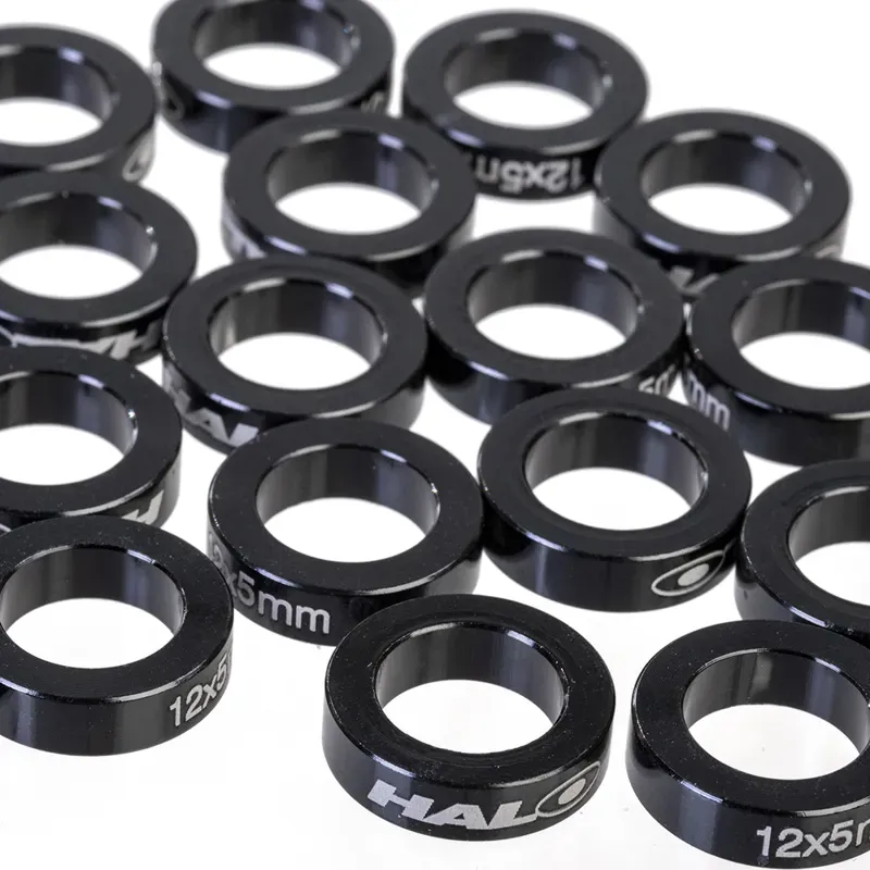 Halo Boost 10x Front Spacers in Black