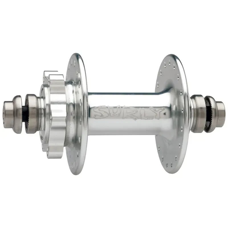 Surly Ultra New 32h Front Disc Hub in Silver