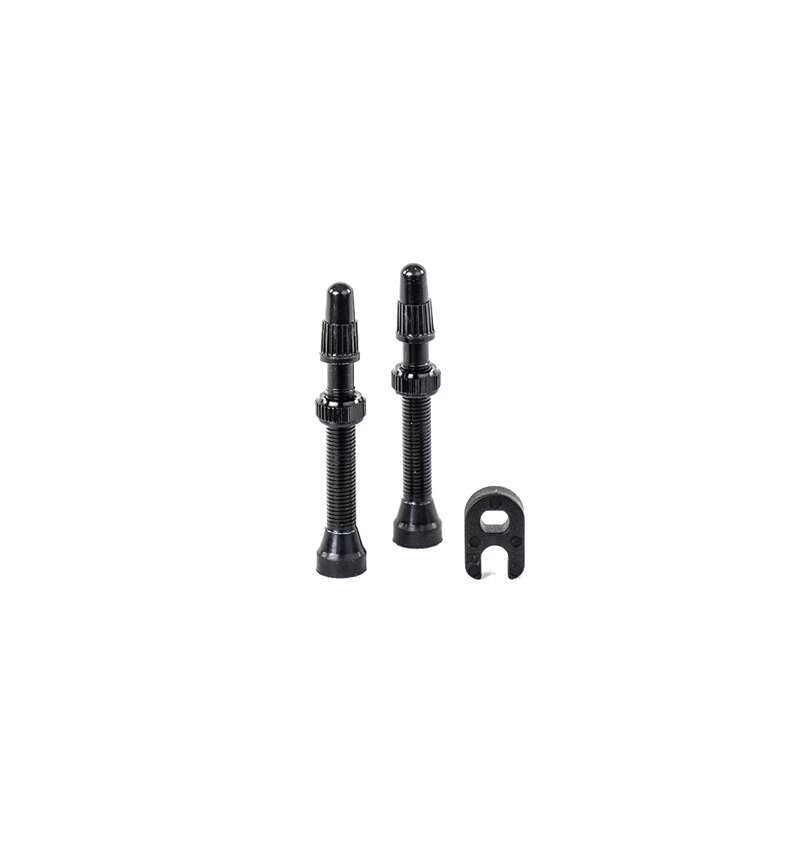 Hutchinson 2-pack 44mm Tubeless Valves in Black-1