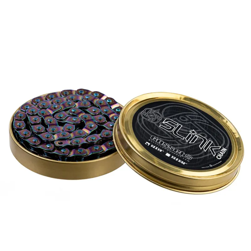 Gusset Slink Chain Oil Slick