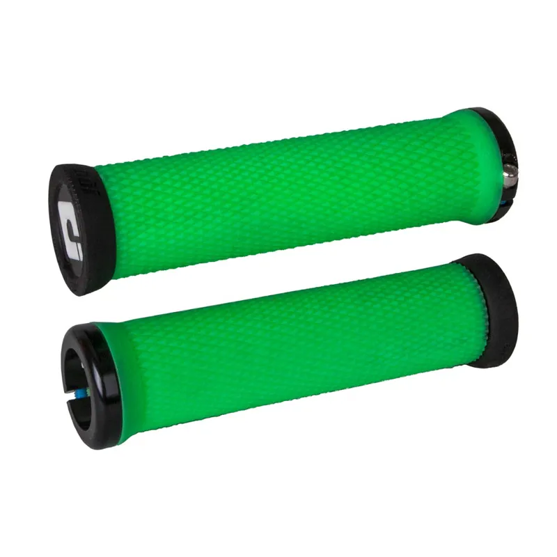 ODI Elite Motion Lock-On Grips Green/Black 130mm