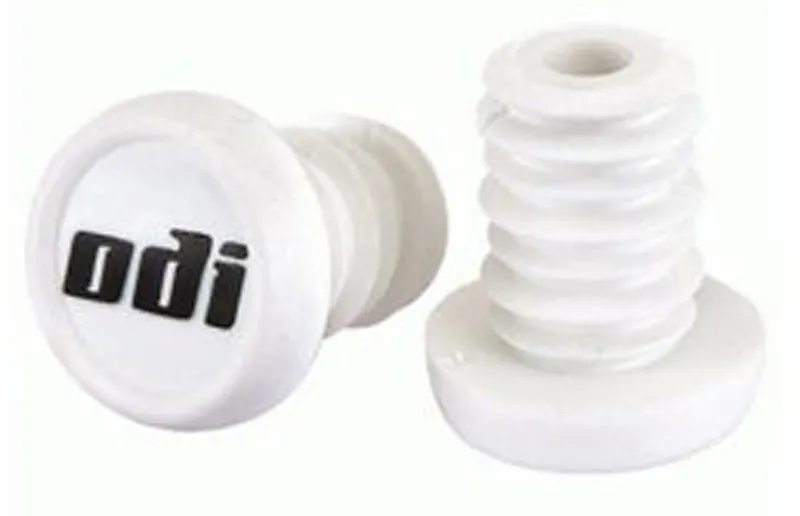 ODI BMX Push-In Plugs White 13-19mm