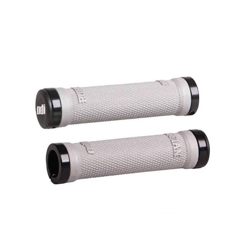 ODI Soft Pro Compound Ruffian MX Lock-On Kit Grey/Black 130mm