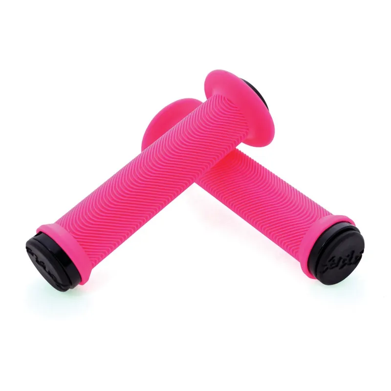 ODI Sensus Swayze Lock-On Kit Pink/Black 143mm