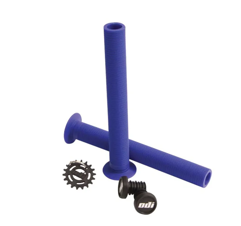 ODI Longneck XL Grips Blue 228mm
