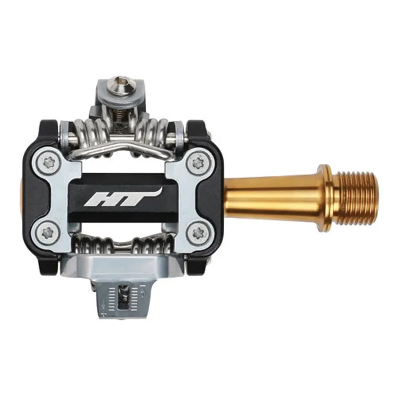 HT Components M1 Titanium Axle Pedal Black