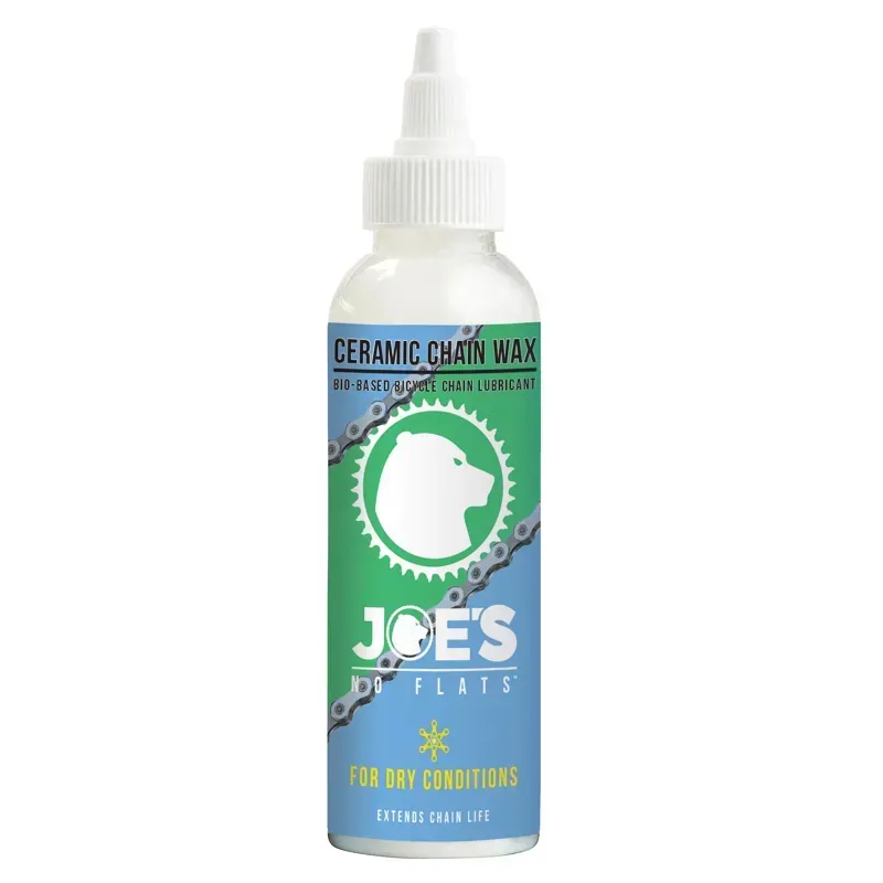 Joe's No Flats Ceramic Chain Wax - 125ml Dry Condition Drop Bottle