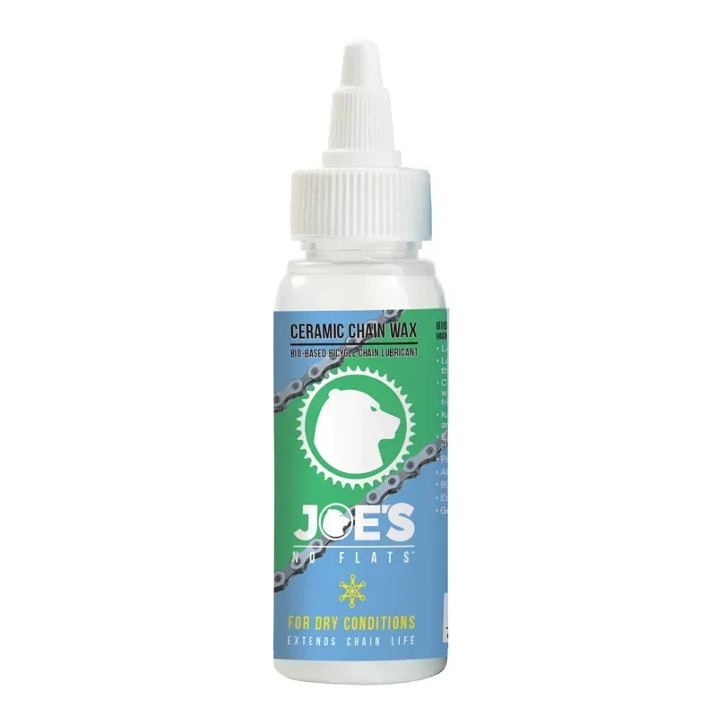 Joe's No Flats Ceramic Chain Wax - 60ml Dry Condition Bottle