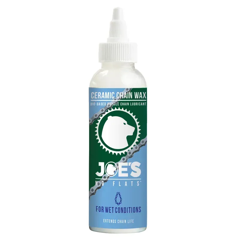 Joe's No Flats Ceramic Chain Wax - 125ml Wet Condition Drop Bottle