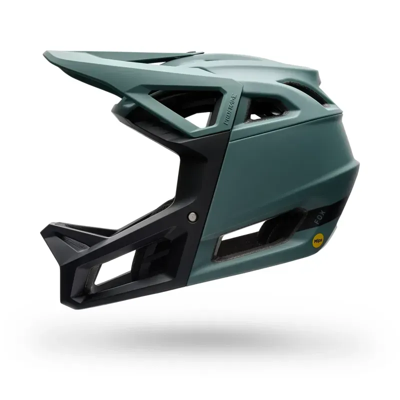 Fox Youth Proframe Solid Helmet in Sage Green-3