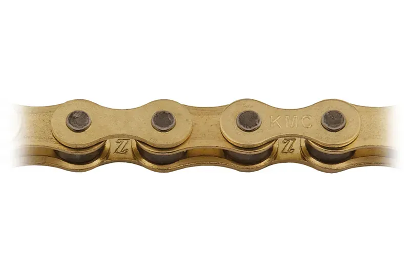 KMC Z1 Wide 112 Link Single Speed Chain in Gold