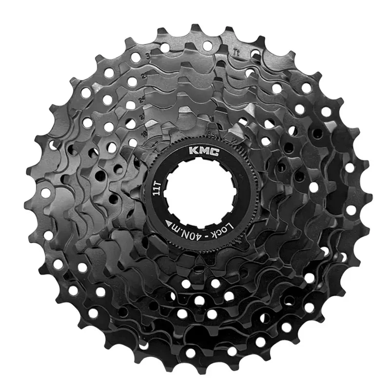 KMC X8 HG Driver Cassettes in Black