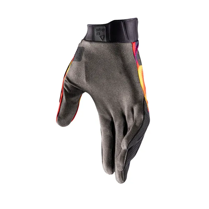 Leatt 1.0 GripR MTB Gloves in Heatmap Red-2
