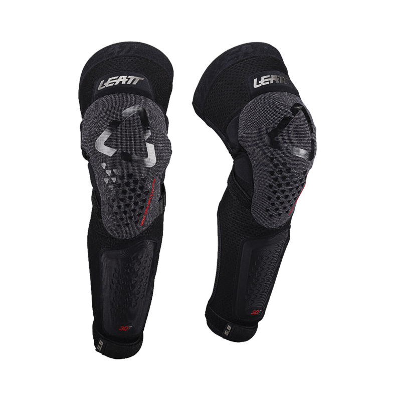 Leatt 3DF Evo EXT 5.0 Knee Guard in Black-2