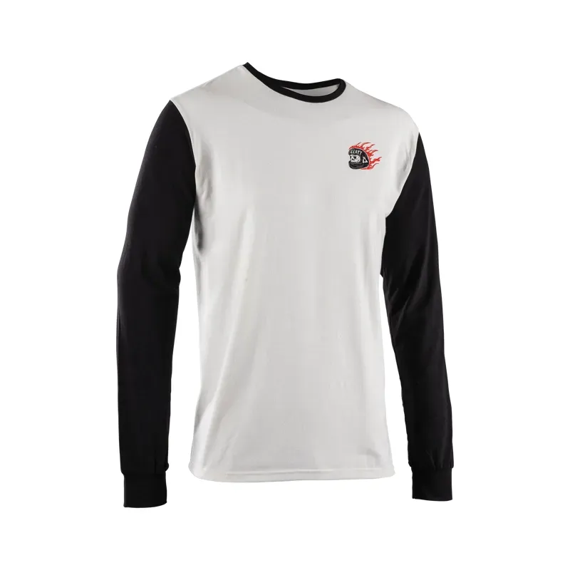 Leatt Long Sleeve Shirt Core in Cream White