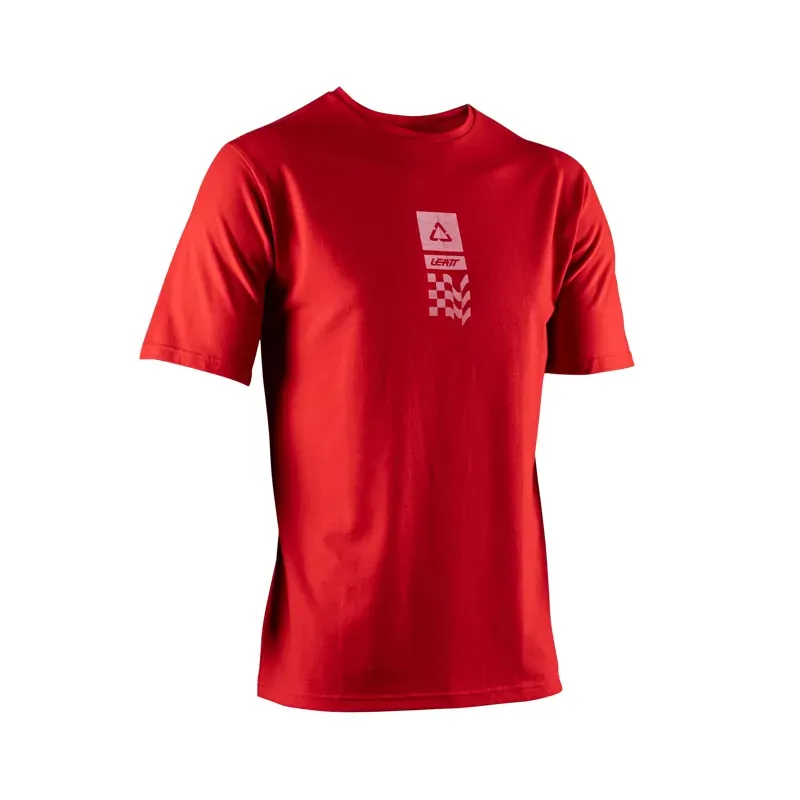 Leatt T-Shirt Core in Chilli Red