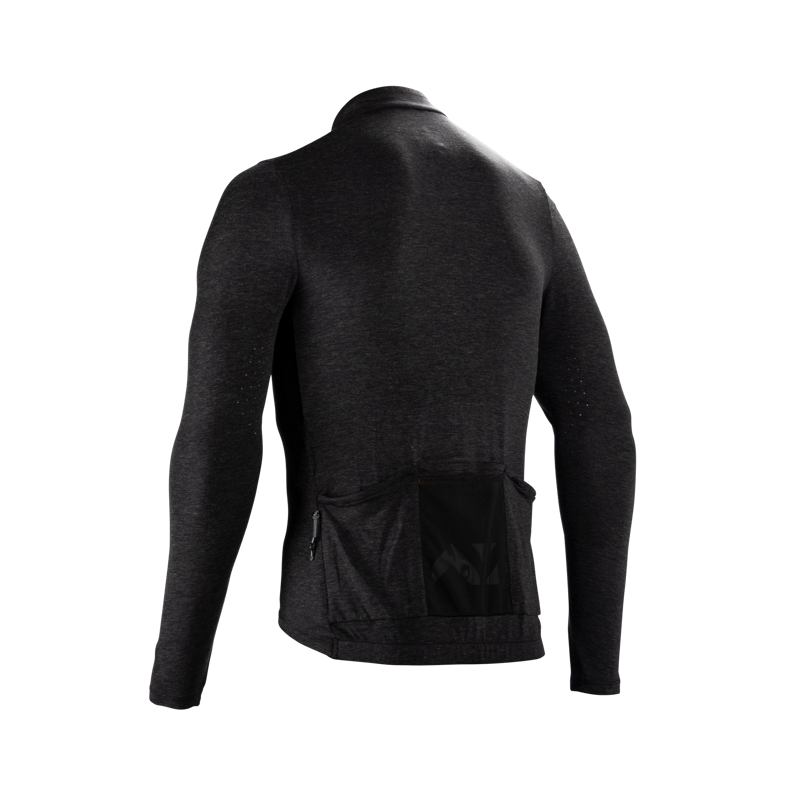 Leatt Endurance 4.0 MTB Jersey Long Sleeve in Black-1