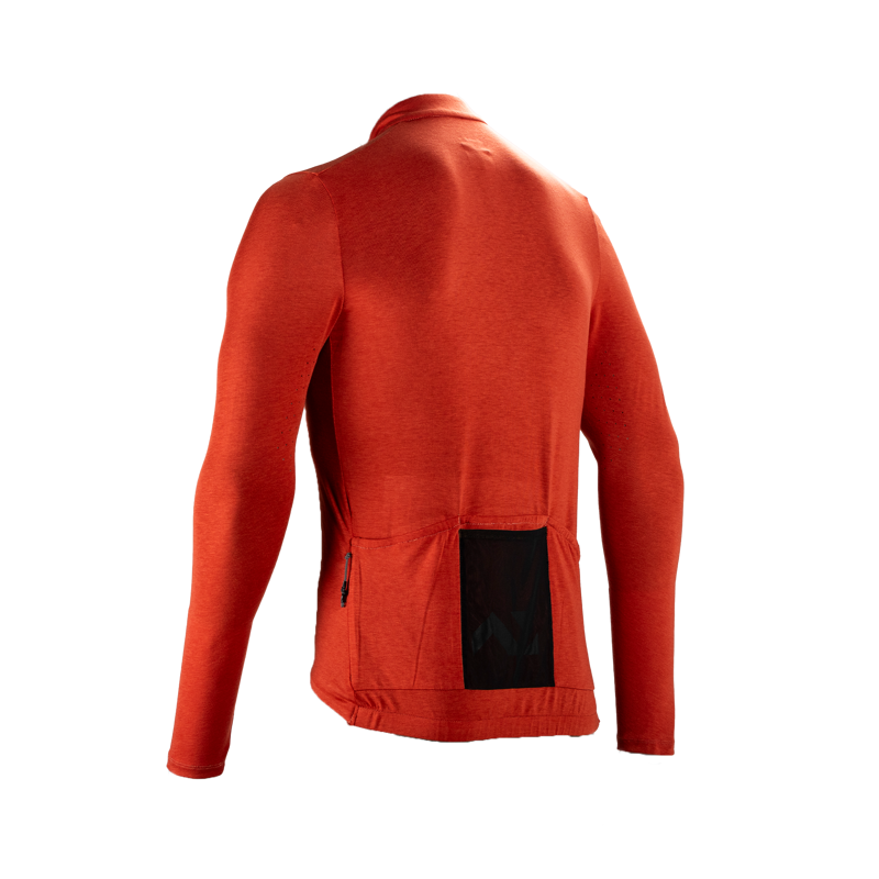 Leatt Endurance 4.0 MTB Jersey Long Sleeve in Red-1
