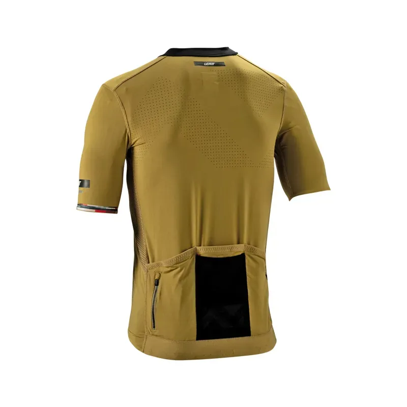 Leatt Endurance 5.0 MTB Jersey in Brass Brown-1
