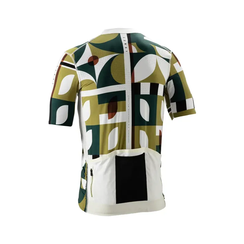 Leatt Endurance 5.0 MTB Jersey in Canvas Green-1