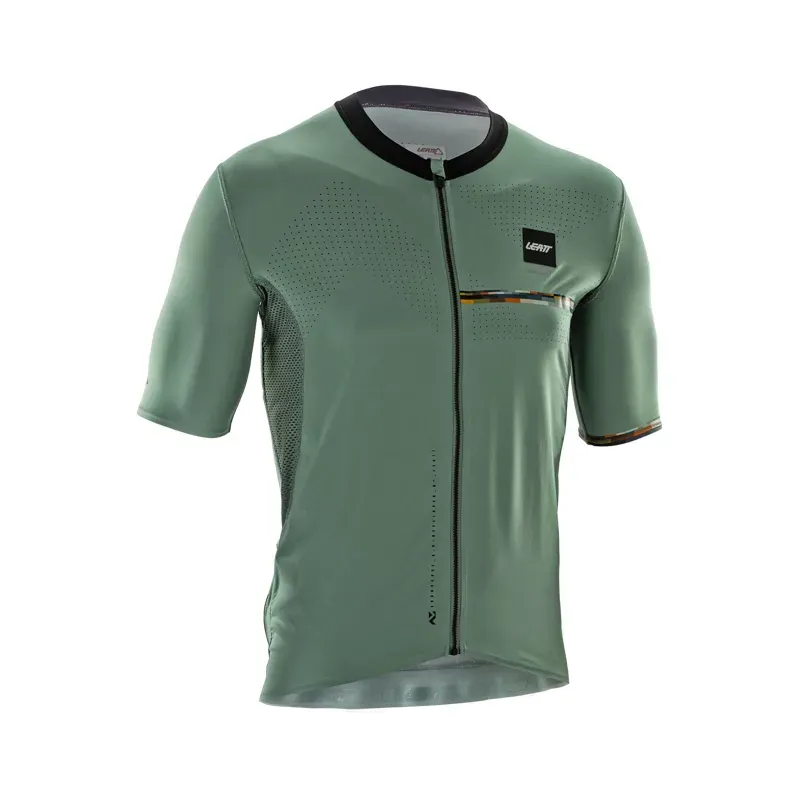 Leatt Endurance 5.0 MTB Jersey in Mist Green