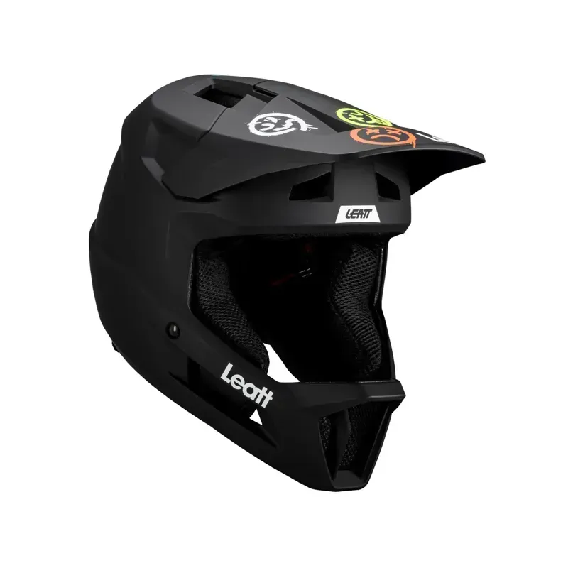 Leatt Gravity 1.0 MTB Jr. Helmet in Black