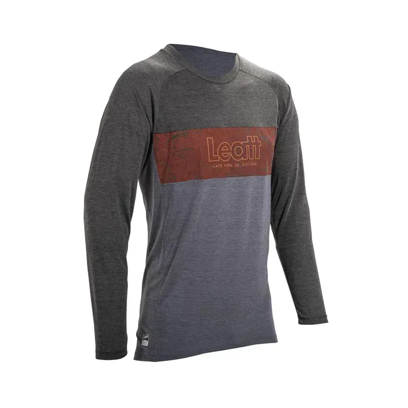 Leatt Gravity 2.0 MTB Jersey in Black